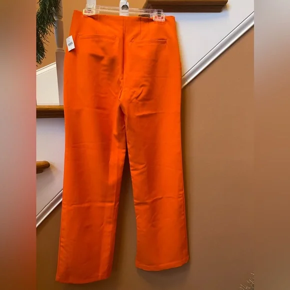 Anthropologie NWT Sz 27 side slit w/pockets trouser pants; beautifully tailored - Picture 15 of 16